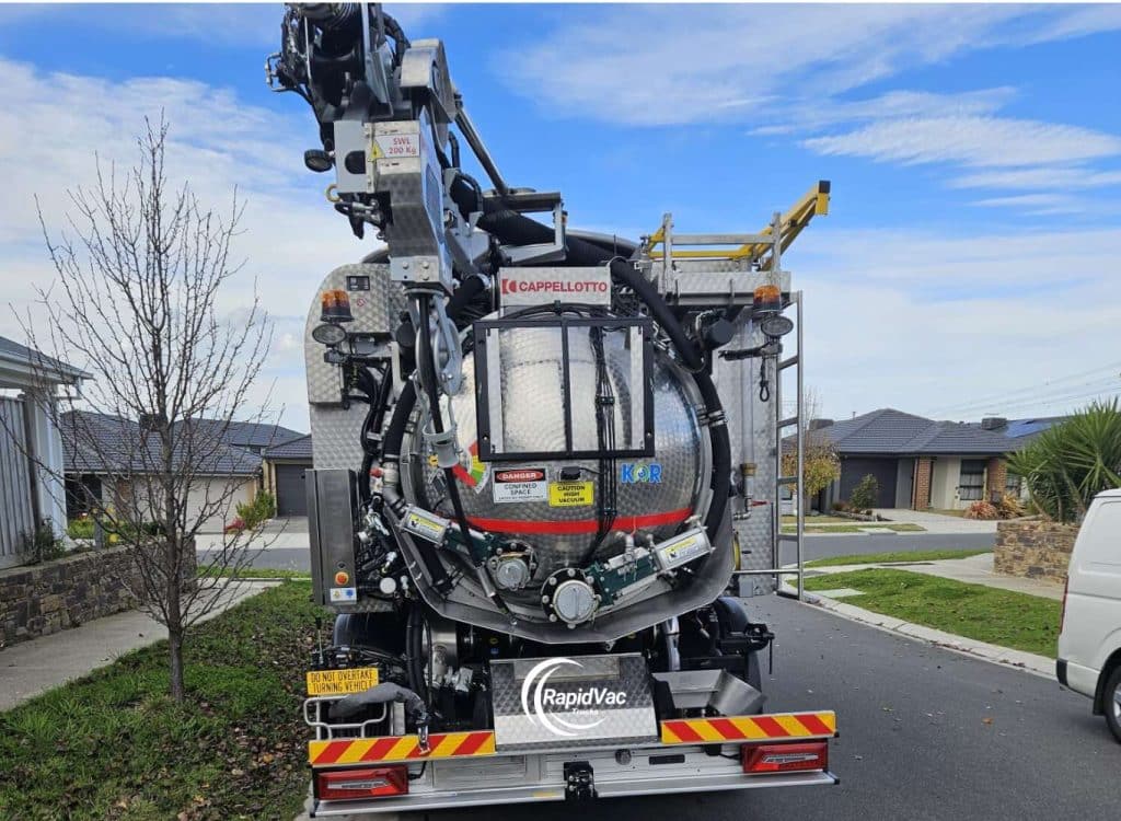 Rapid Vac Trucks Perth assisting with groundwork and excavation on major projects.